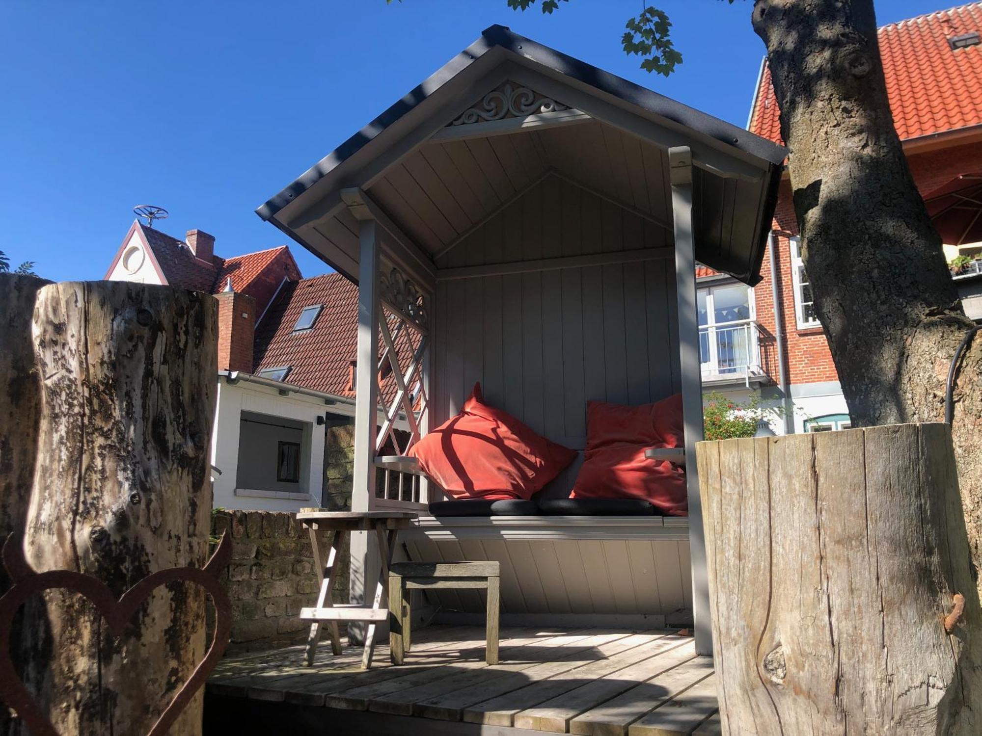 Gästehaus Kajüte Friedrichstadt Exterior foto