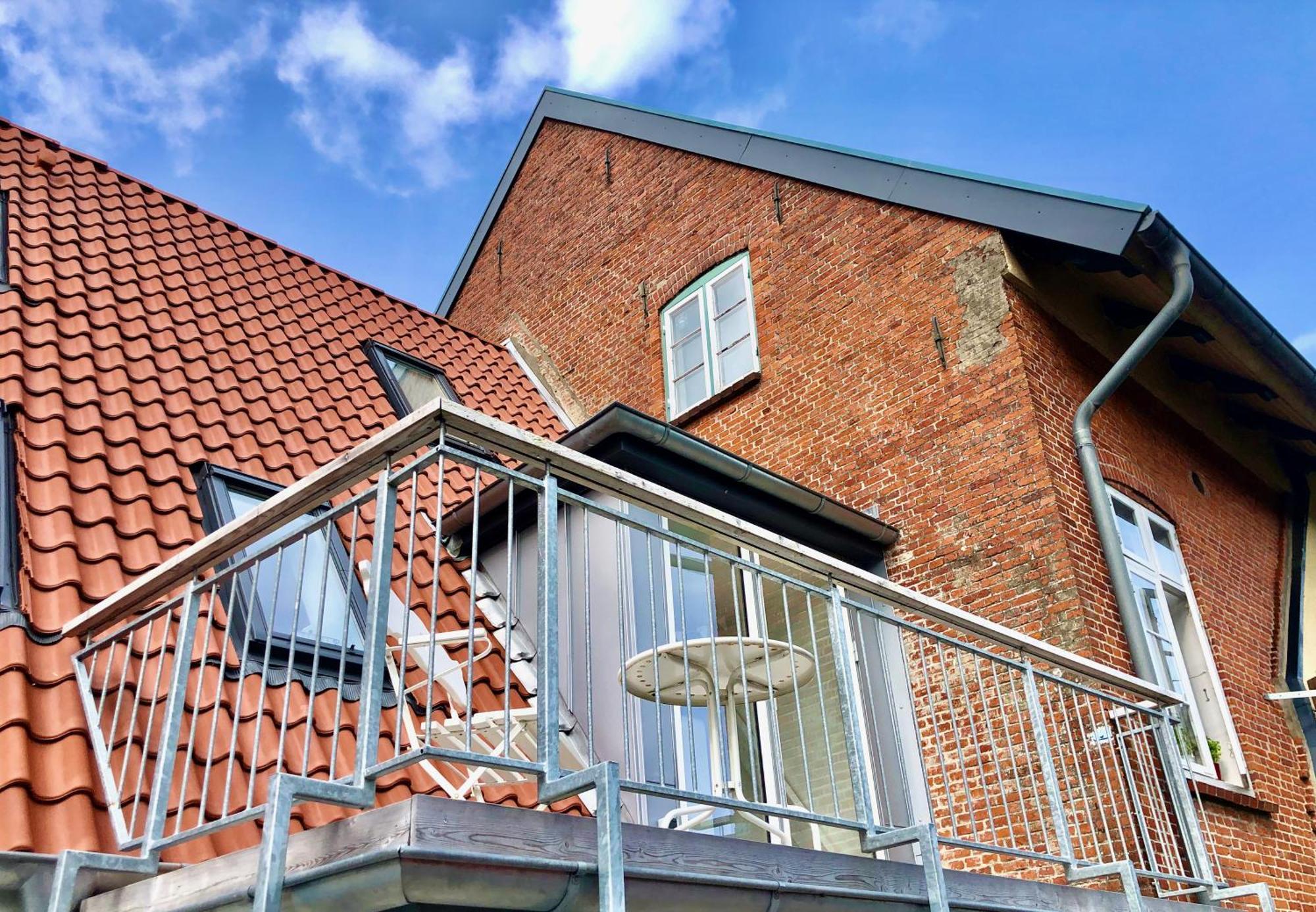 Gästehaus Kajüte Friedrichstadt Exterior foto