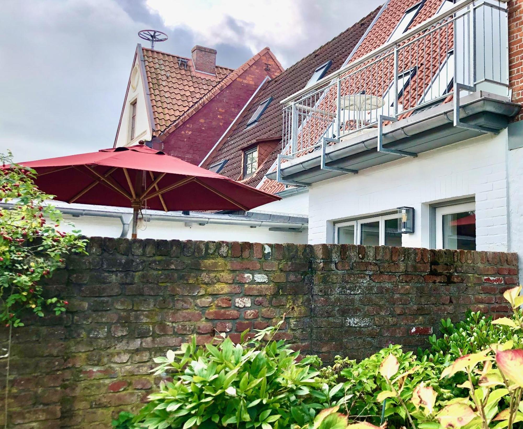Gästehaus Kajüte Friedrichstadt Exterior foto