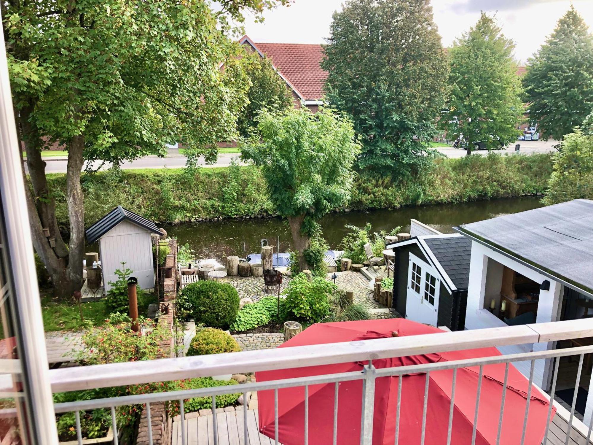 Gästehaus Kajüte Friedrichstadt Exterior foto