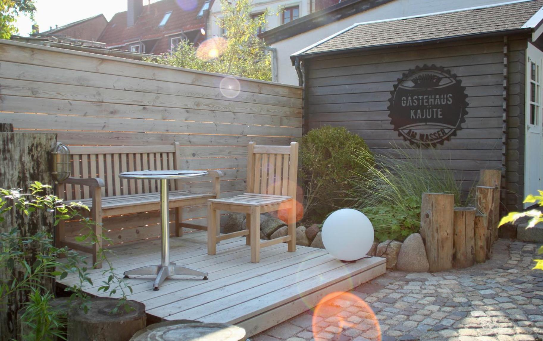 Gästehaus Kajüte Friedrichstadt Exterior foto