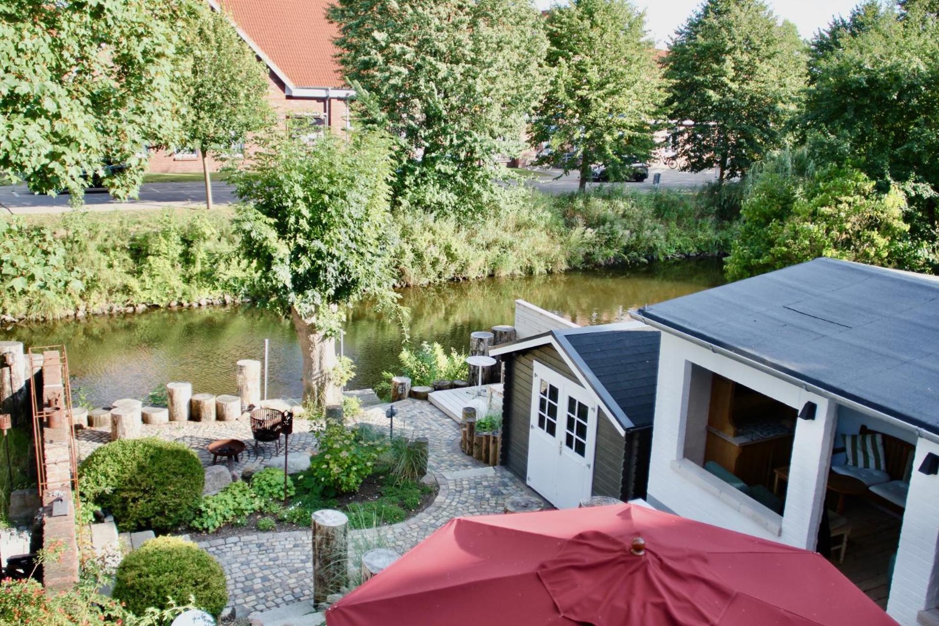 Gästehaus Kajüte Friedrichstadt Exterior foto